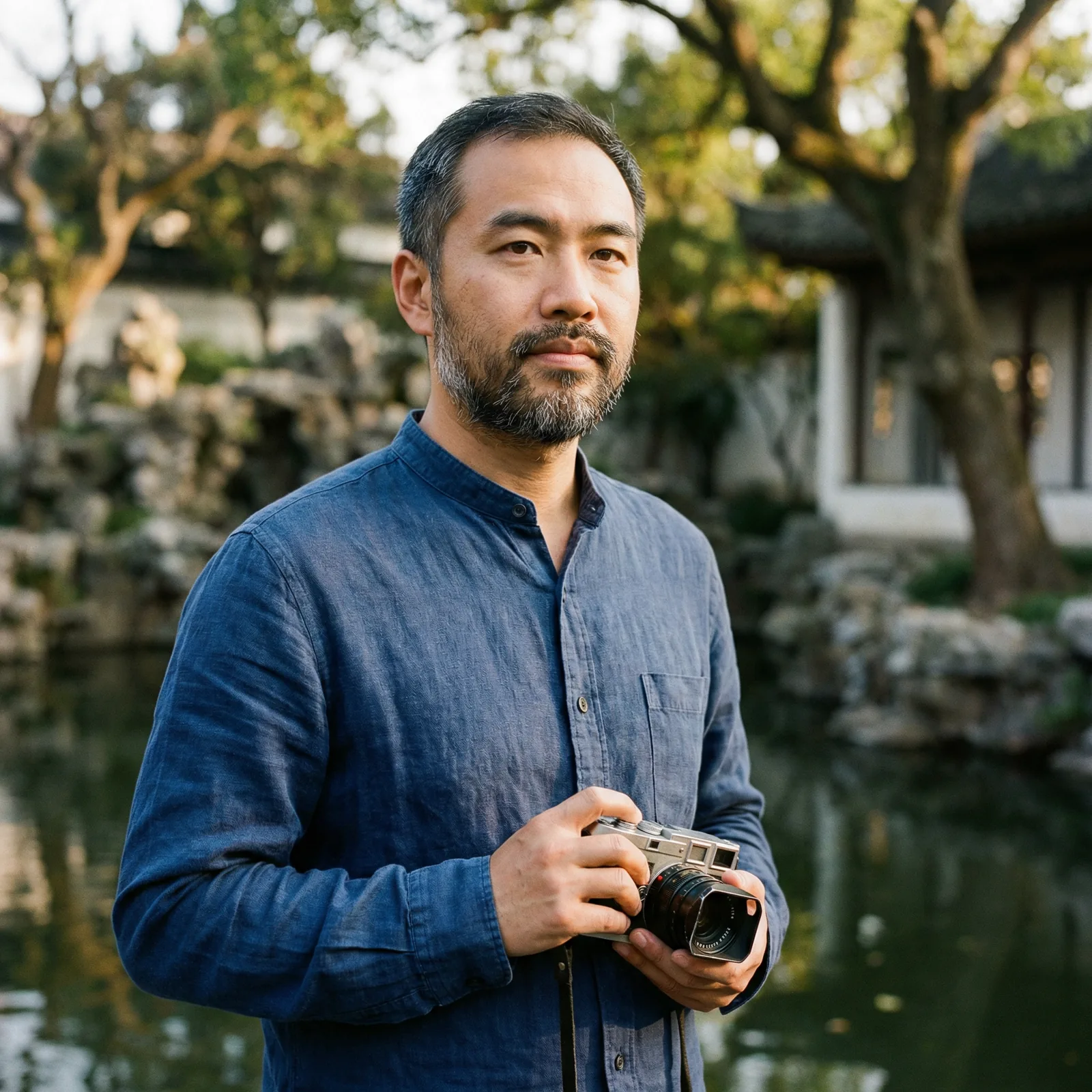 摄影师沈墨白 - 集芳阁 签约画师